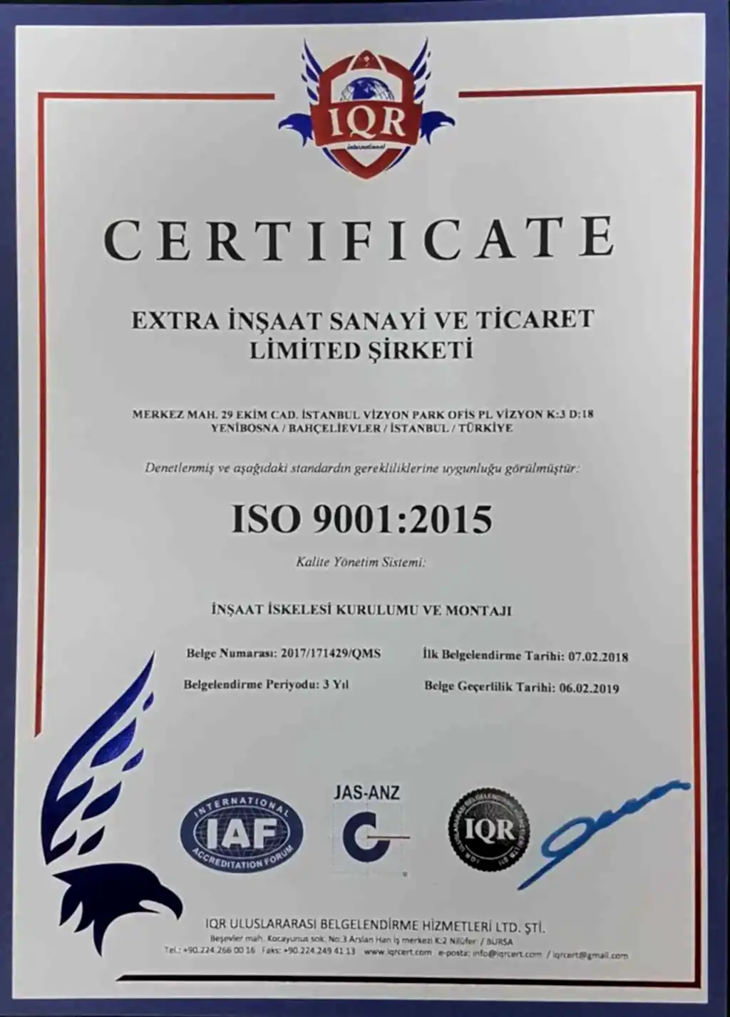 ISO 9001:2015